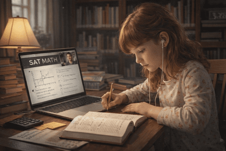 เด็กหญิงเรียนSATMATH